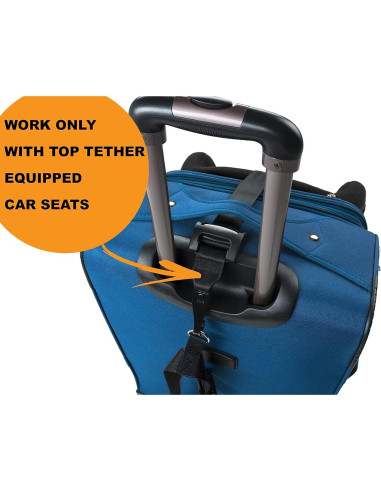 Cinturón de Viaje V VOLKGO para Asiento de Auto 726kg