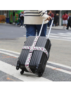 Correas de Equipaje Hello Kitty Ajustables 76 a 183 cm - 2 Piezas 2