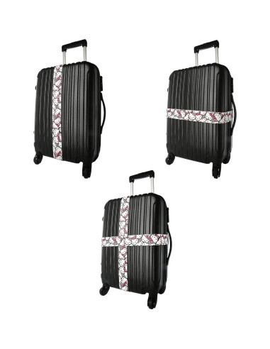 Correas de Equipaje Hello Kitty Ajustables 76 a 183 cm - 2 Piezas