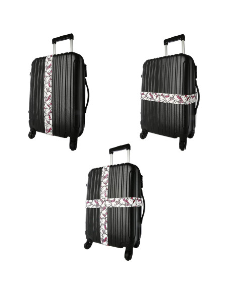 Correas de Equipaje Hello Kitty Ajustables 76 a 183 cm - 2 Piezas