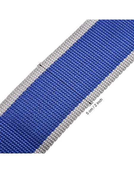 Correas de Equipaje uxcell 2Pcs 200cm x 5cm Azul