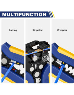 Kit de Pelacables Automático Haisstronica 201PCS - AWG 24-10 2