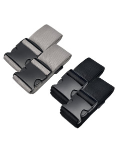 Correas de Equipaje Tmyjfjingxi 4 Piezas Ajustables 5 cm