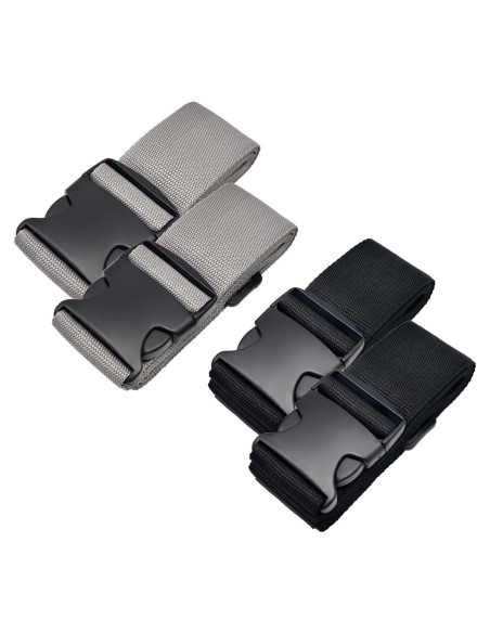 Correas de Equipaje Tmyjfjingxi 4 Piezas Ajustables 5 cm