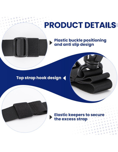 Correa Magnética ECOSHIRE para Mochila y Maleta - Nylon