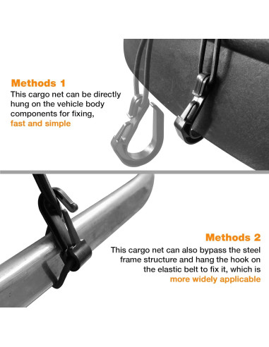 Red de Carga SARDVISA Doble Capa 27.94x25.4 cm Negra