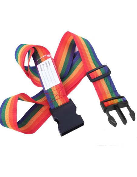 Paquete de 4 correas de equipaje Sowist ajustables 200x5cm