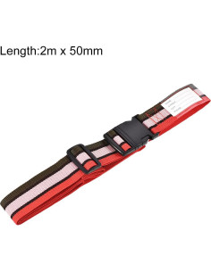Correas de Equipaje uxcell 2Pcs 200cm Ajustables PP Multicolor 2