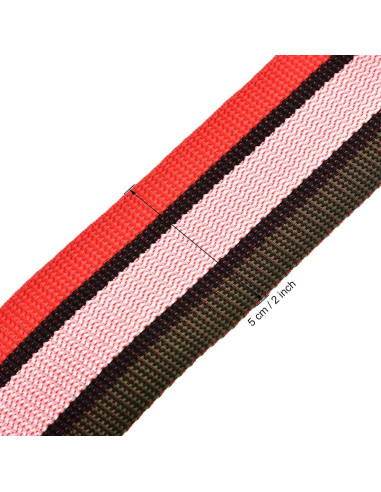 Correas de Equipaje uxcell 2Pcs 200cm Ajustables PP Multicolor