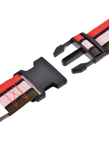 Correas de Equipaje uxcell 2Pcs 200cm Ajustables PP Multicolor