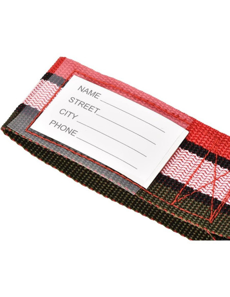 Correas de Equipaje uxcell 2Pcs 200cm Ajustables PP Multicolor