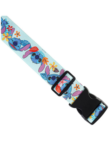 Correa de Equipaje Disney Stitch 2 Piezas Ajustable 76 a 183 cm