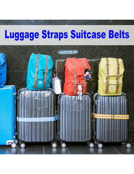 Correa de Equipaje Nylon M METERXITY 250 cm Negro