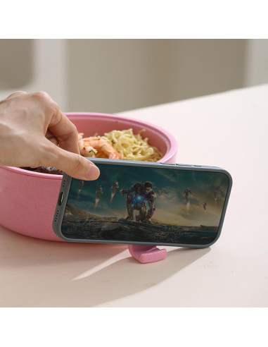 Juego de Tazones de Ramen MIUVA 820ml 2 Piezas Púrpura-Rosa