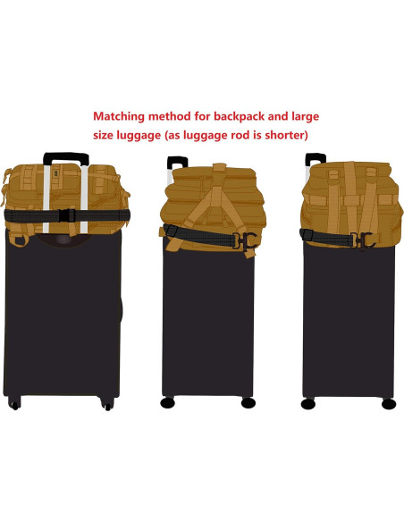 Correa Ajustable de Utilidad Seibertron para Equipaje 59-90 cm