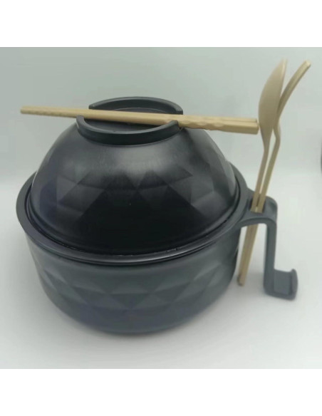 Juego de Tazones de Ramen Bgieaug para Microondas 1000ml