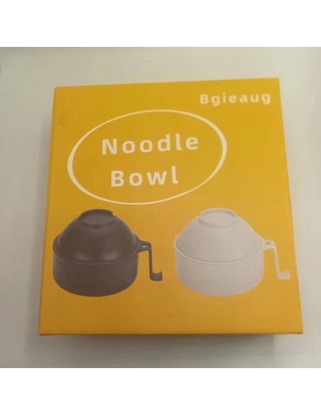 Juego de Tazones de Ramen Bgieaug para Microondas 1000ml
