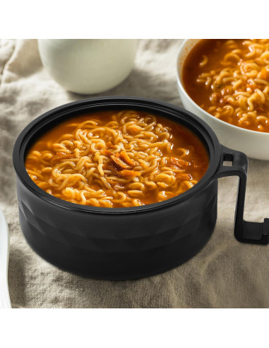 Juego de 2 Tazones de Ramen Romooa 33 oz Microondas