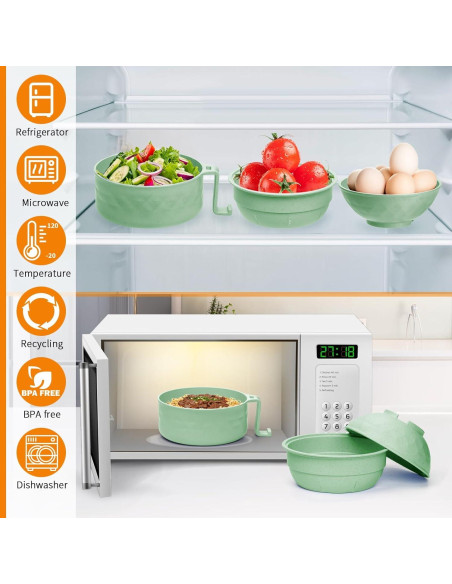 Juego de Tazones para Ramen MUUBOOX 33 oz Libre BPA