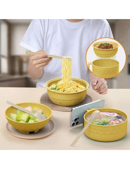 Juego de Tazones para Ramen MUUBOOX 33 oz Libre BPA