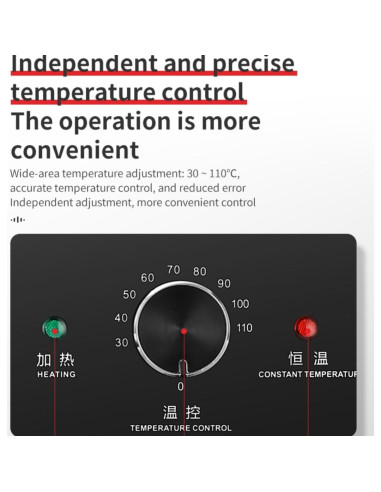 Cocedor de Pasta Koalalko 3 Tanques 6 Coladores 1700W 110V