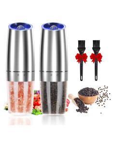Juego de Molinillos Eléctricos de Sal y Pimienta PYEPOE