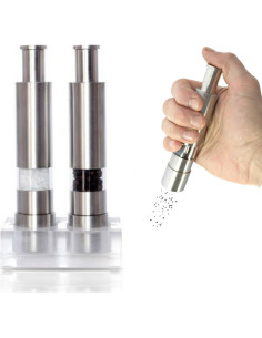 Juego de Molinillos de Sal y Pimienta Grind Gourmet 85g 2