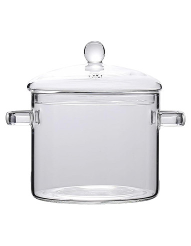 Cacerola de vidrio Thsinde 2300ml apta para microondas