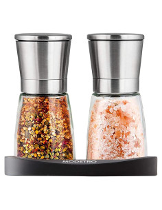 Juego de Molinillos de Sal y Pimienta Modetro 8 oz Ajustable
