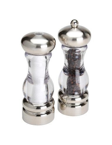 Juego de molinillo de sal y pimienta Olde Thompson 17.7 cm
