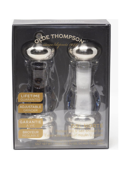 Juego de molinillo de sal y pimienta Olde Thompson 17.7 cm