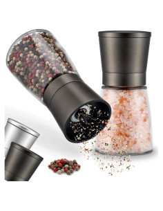Conjunto molinillos sal y pimienta ZOLMER acero inoxidable