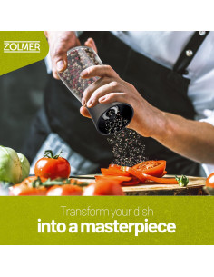 Conjunto molinillos sal y pimienta ZOLMER acero inoxidable 2