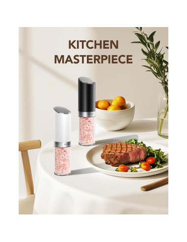 Molinillos Eléctricos de Sal y Pimienta Sangcon XL Automáticos