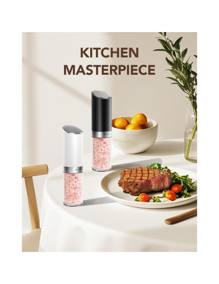 Molinillos Eléctricos de Sal y Pimienta Sangcon XL Automáticos