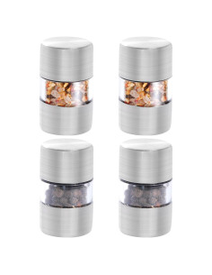 Juego de 4 Molinillos de Sal y Pimienta Miayon 5 cm