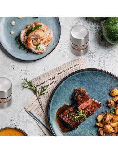 Juego de 4 Molinillos de Sal y Pimienta Miayon 5 cm