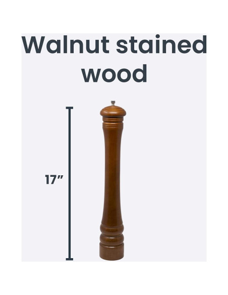 Molinillo de Pimienta de Madera Olde Thompson 43 cm Nogal