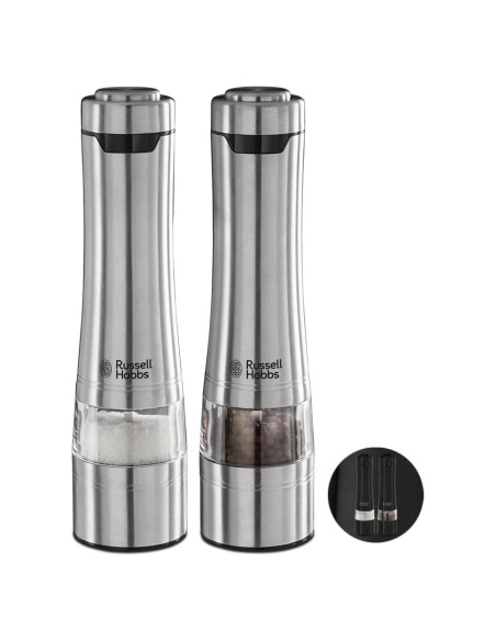Molinillos Eléctricos de Sal y Pimienta Russell Hobbs 23460-56