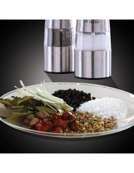 Molinillos Eléctricos de Sal y Pimienta Russell Hobbs 23460-56