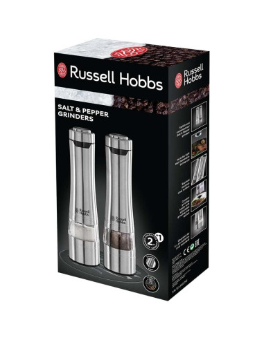 Molinillos Eléctricos de Sal y Pimienta Russell Hobbs 23460-56
