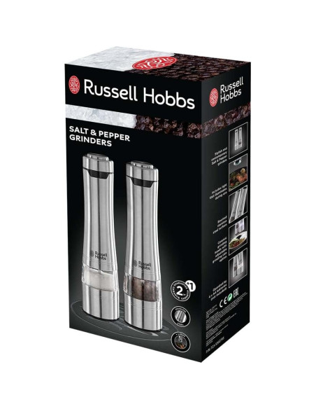 Molinillos Eléctricos de Sal y Pimienta Russell Hobbs 23460-56