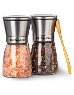 Juego de Molinillos de Sal y Pimienta KitchenBliss 0.45 kg