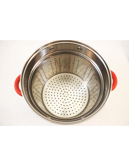 Cocinero Multifuncional ExcelSteel 8 Qt Acero Inoxidable