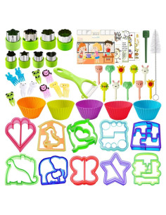 Juego de Cortadores de Sándwich IELEK para Niños - 10 Formas