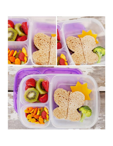 Juego de Cortadores de Sándwich IELEK para Niños - 10 Formas