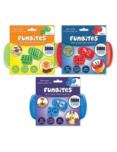 Cortadores de Comida FunBites 3 Formas Divertidas 1 Pz
