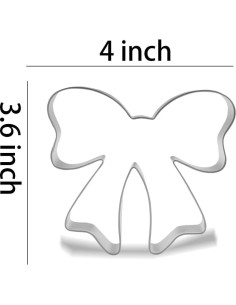 Cortador de Galletas Lazo Keewah 10,16 cm Acero Inoxidable 2