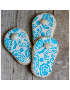 Cortador de Galletas Flip Flop Ann Clark 10,8 cm Acero 2