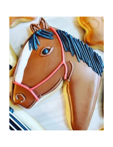 Juego de Cortadores de Galletas Caballo Ann Clark 3 Piezas
